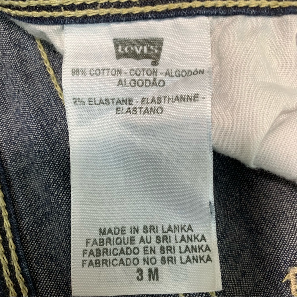 Levi’s Sz 3M Jeans 535 Crop Ankle Zip Legging - Picture 7 of 10